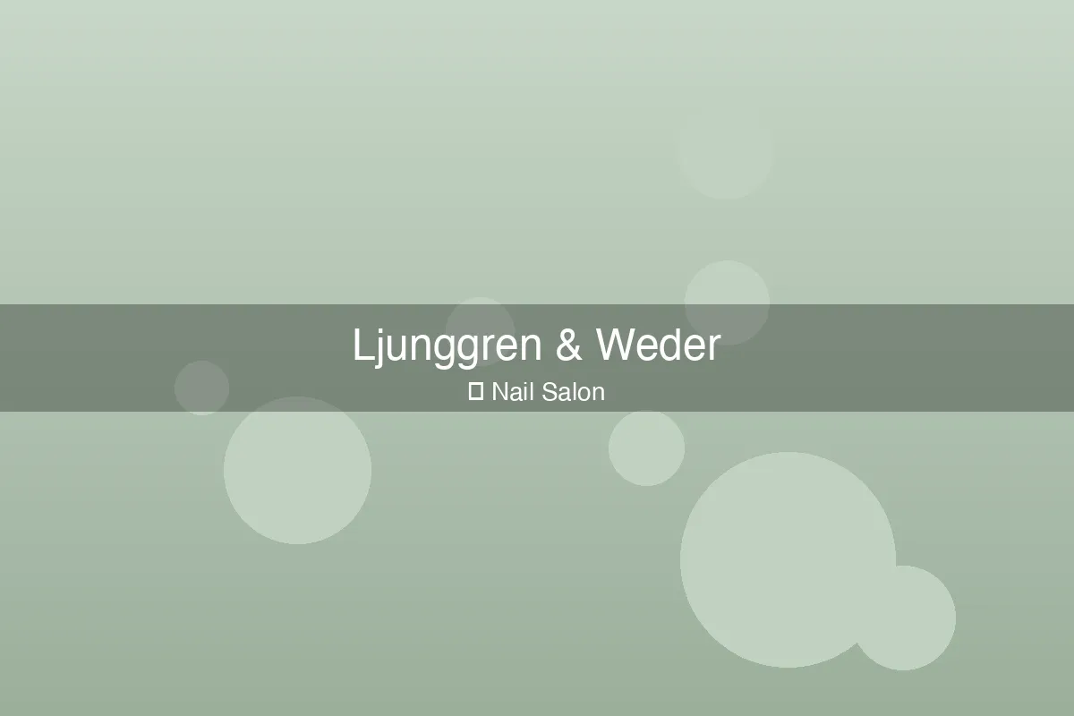 Ljunggren & Weder