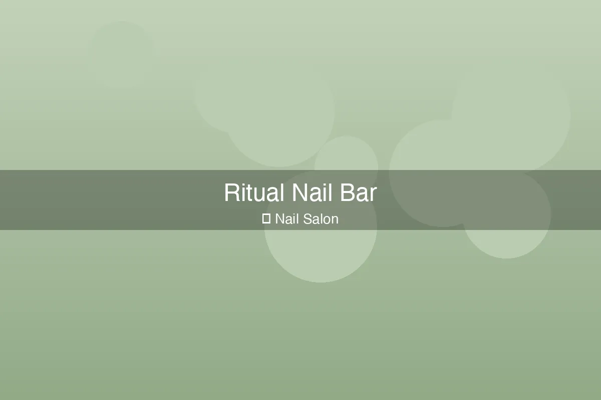 Ritual Nail Bar